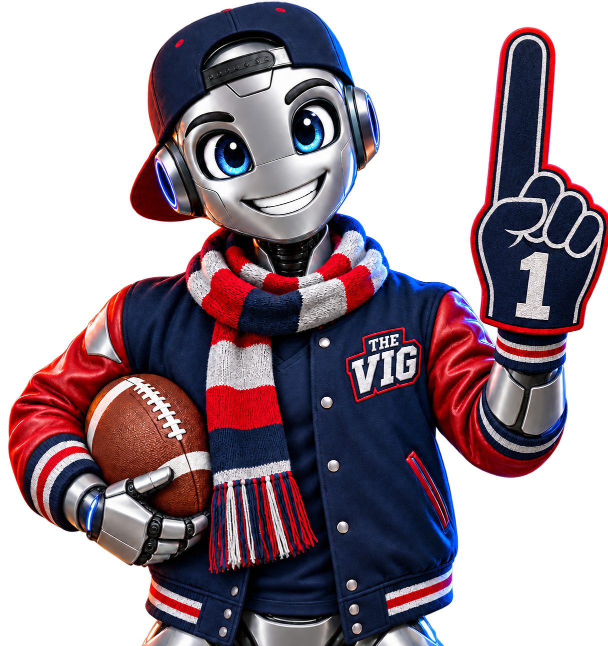 ChatGPT as a THE VIG football superfan